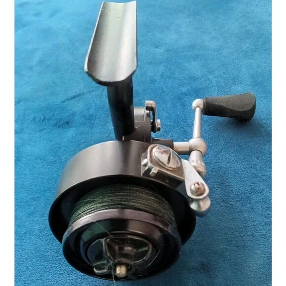 Mitchell 314 Custom Spinning Fishing Reel Black Made in France Garcia Mitchell - Picture 5 of 9